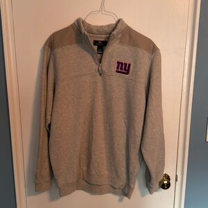 Vineyard Vines New York Giants Quarter Zip Sweater Large